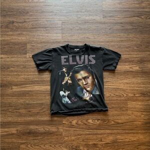 Vintage 90s Elvis Presley King of Rock Love Me Tender T shirt